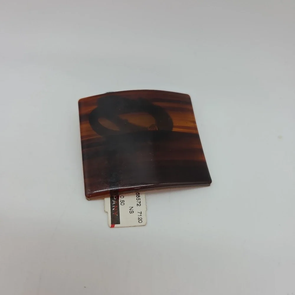 Faux Tortoise Shell Ponytail Hair Tie Accessory Made in France Unused  *READ*